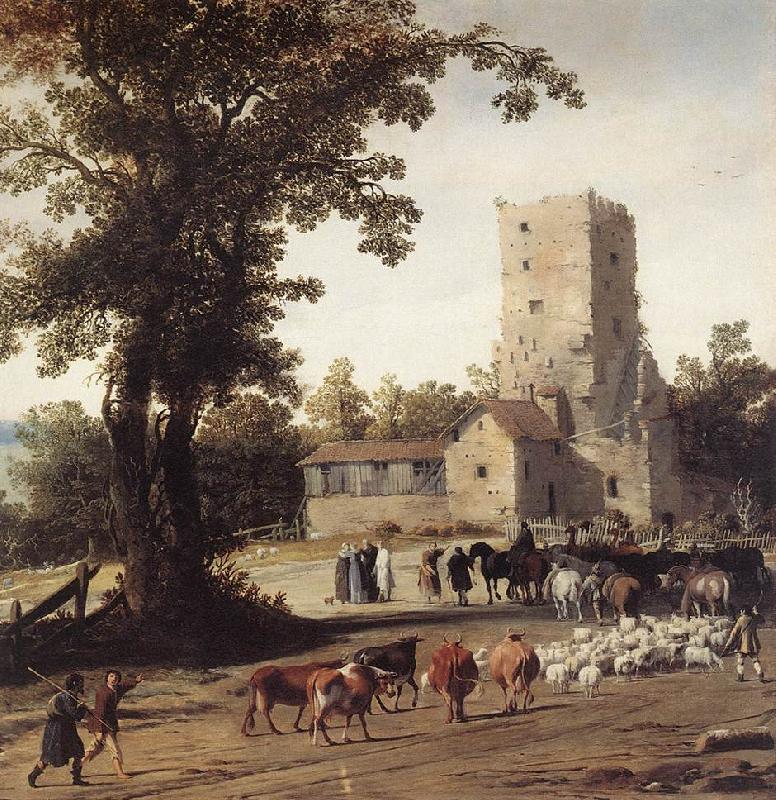 POST, Pieter Jansz Italianate Landscape with the Parting of Jacob and Laban zg Germany oil painting art